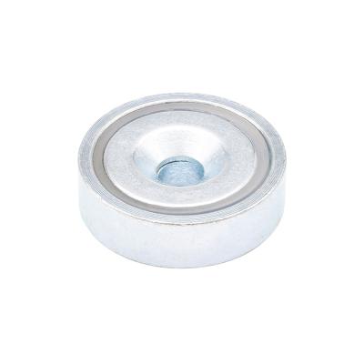 Gripmagnet neodymium Ø20x6,0 mm med försänkt hål Ø4,5 mm